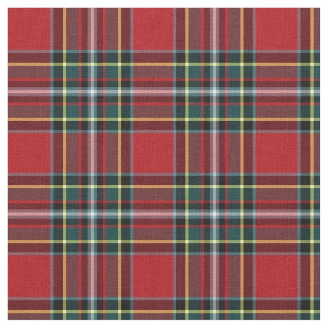 Clan Gillespie Tartan Fabric (Close Up)