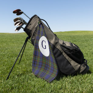 Clan Gillies Tartan Plaid Personalised Golf Towel