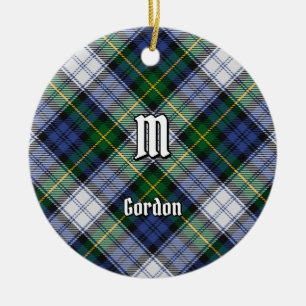 Clan Gordon Dress Tartan Ceramic Ornament