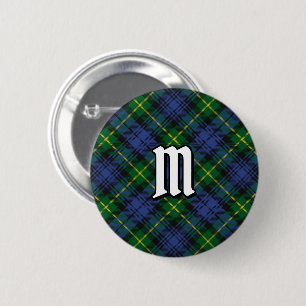 Clan Gordon Tartan Button