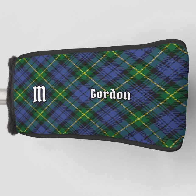 Clan Gordon Tartan Golf Head Cover (Front)