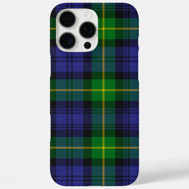 Clan Gordon Tartan iPhone Case (Back)