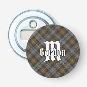 Clan Gordon Weathered Tartan Bottle Opener
