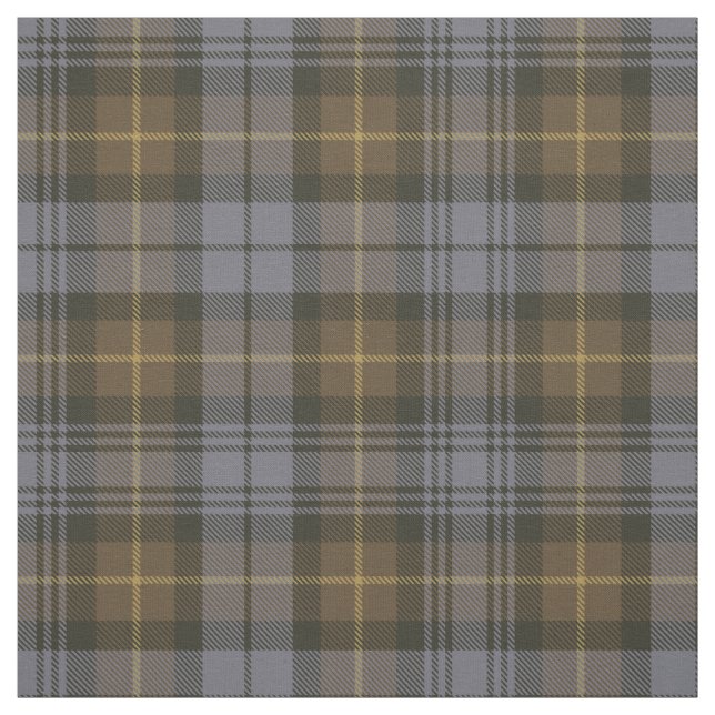 Clan Gordon Weathered Tartan Fabric (Swatch)