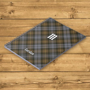 Clan Gordon Weathered Tartan Notebook