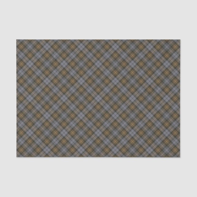 Clan Gordon Weathered Tartan Tissue Paper (Front)