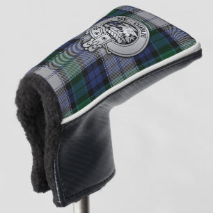 Clan Graham Crest & Dress Tartan Golf Head Cover
