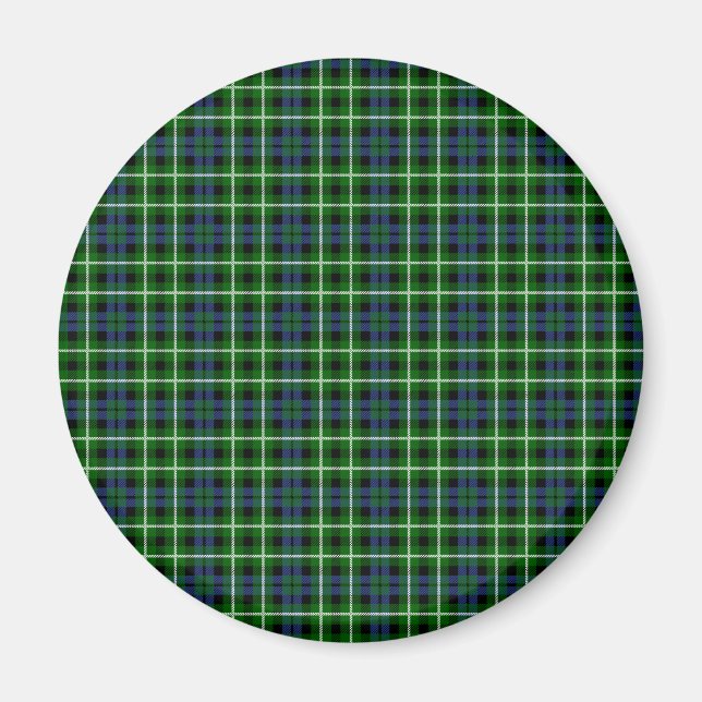 Clan Graham Tartan Magnet (Front)