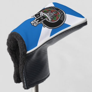 Clan Grant Crest & Tartan Golf Head Cover