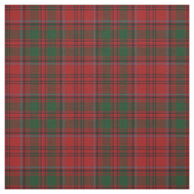Clan Grant Scottish Tartan Plaid Fabric (Swatch)
