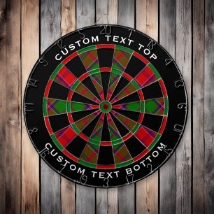 Clan Grant Tartan Dartboard