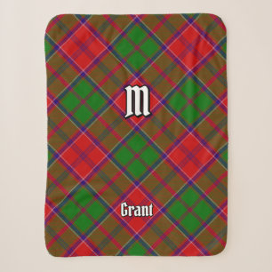 Clan Grant Tartan Sherpa Blanket