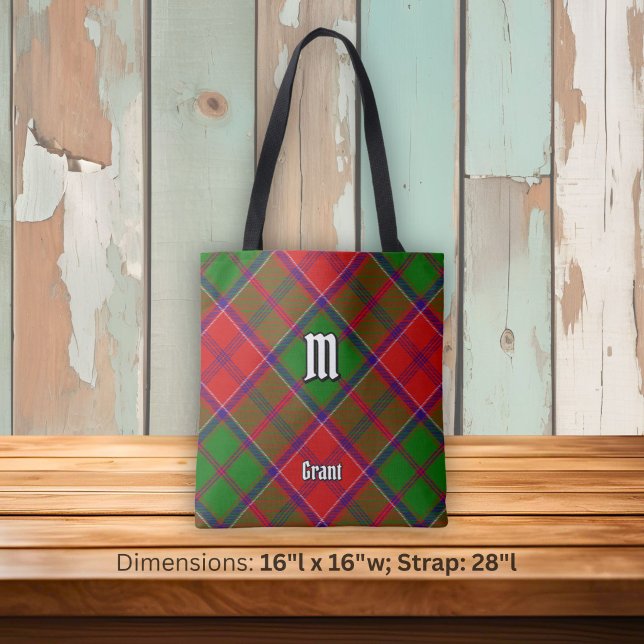 Clan Grant Tartan Tote Bag (Creator Uploaded)
