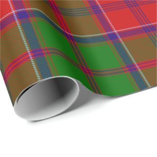 Clan Grant Tartan Wrapping Paper
