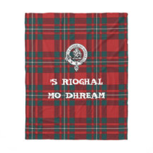 Clan Gregor Fleece Blanket
