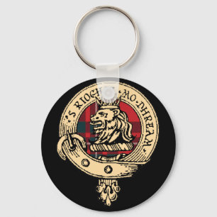 Clan Gregor Key Chain Black (Customise size/shape)