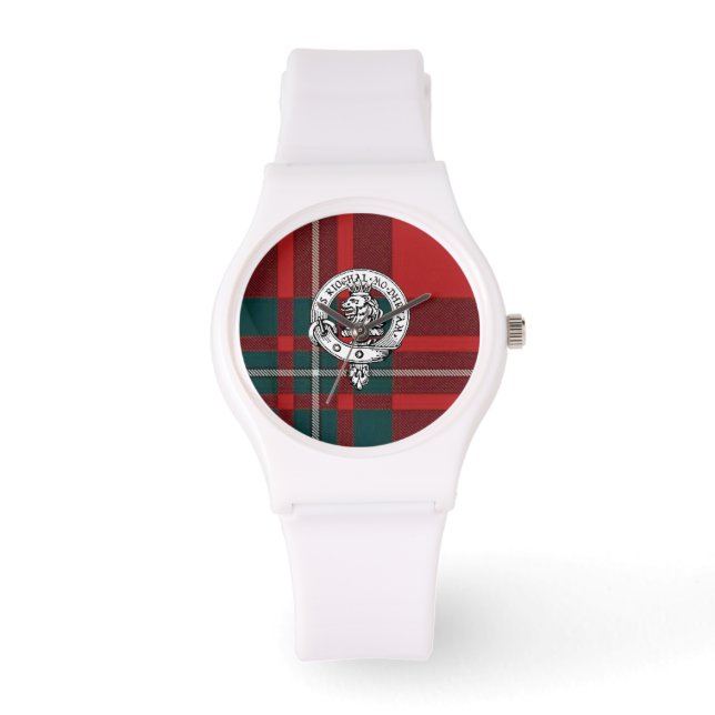 Clan Gregor / MacGregor Watch, White Sport Watch (Front)