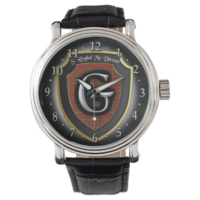 Clan Gregor Scotland Celebration Watch (Front)