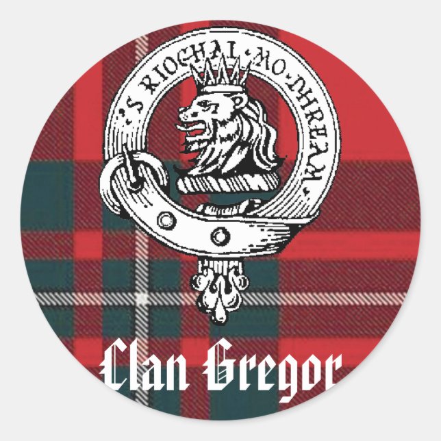 Clan Gregor Stickers (Front)