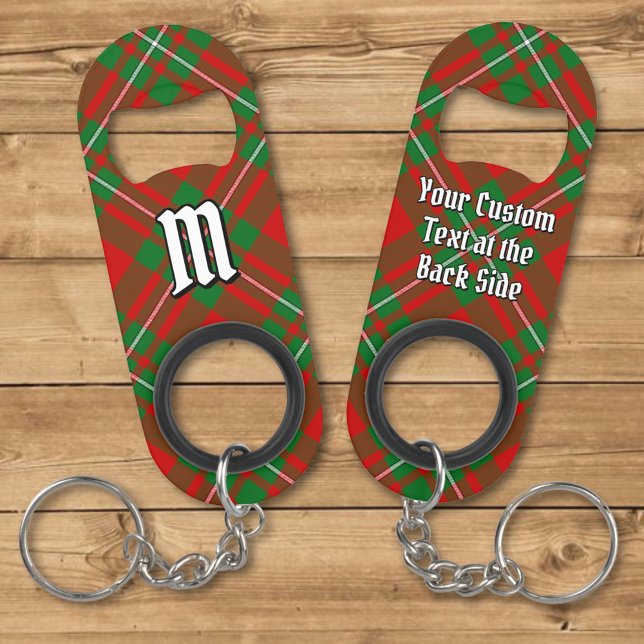 Clan Gregor Tartan Keychain Bottle Opener (Creator Uploaded)