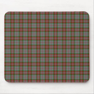 Clan Grey Tartan Mouse Pad