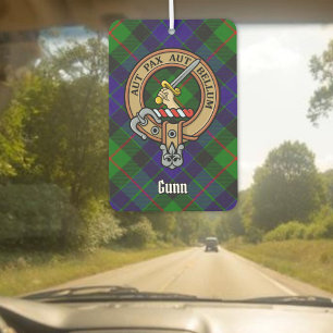Clan Gunn Crest Air Freshener