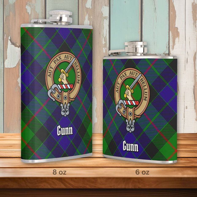 Clan Gunn Crest Flask (Creator Uploaded)