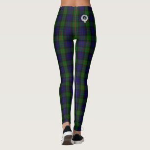 Clan Gunn Crest & Tartan Leggings