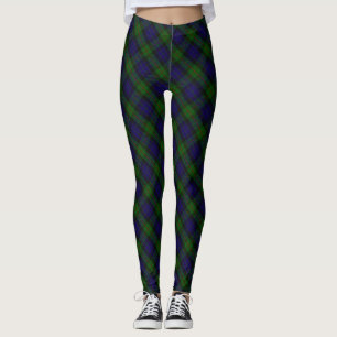 Clan Gunn Crest & Tartan Leggings