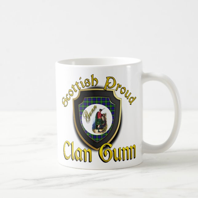 Clan Gunn Scottish Proud Cups Mugs (Right)