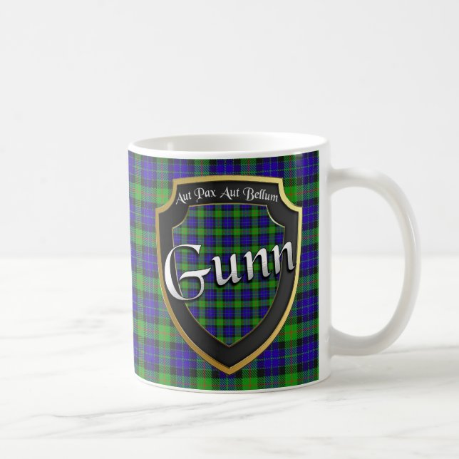 Clan Gunn Scottish Shield Cups Mugs (Right)