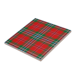 Clan Gunn Tartan Ceramic Tile