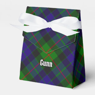 Clan Gunn Tartan Favour Box