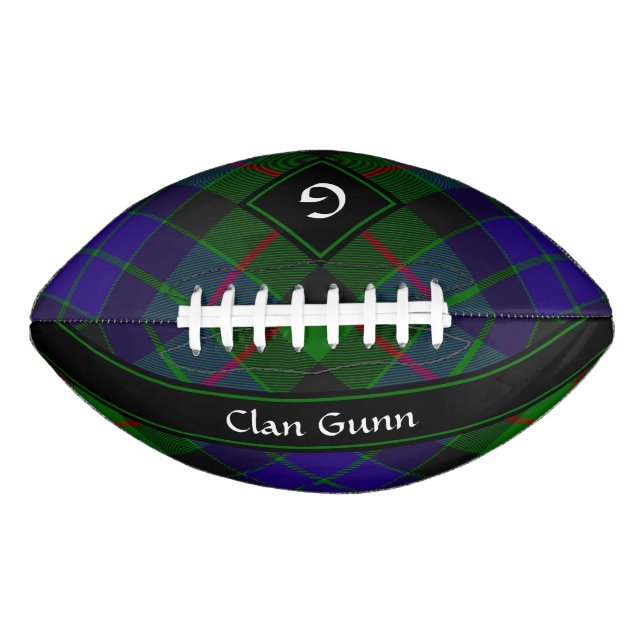 Clan Gunn Tartan Football (Front)