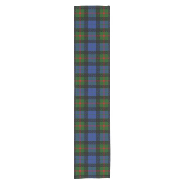 Clan Gunn Tartan Short Table Runner (Front)