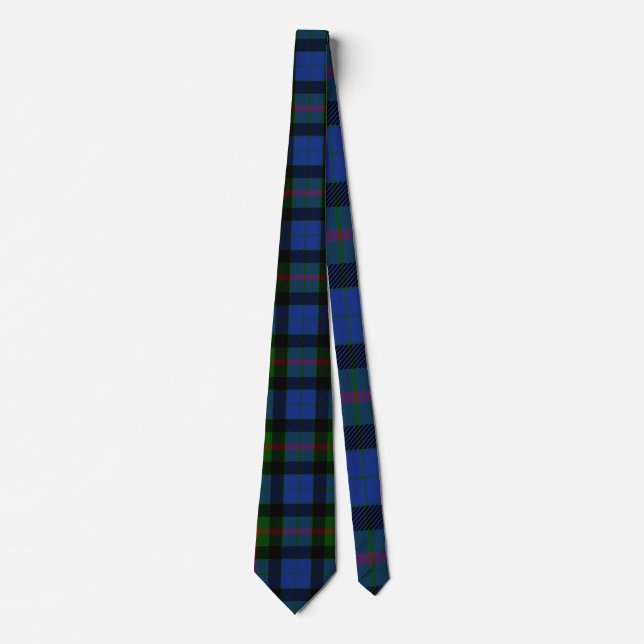 Clan Gunn Tartan Tie (Front)