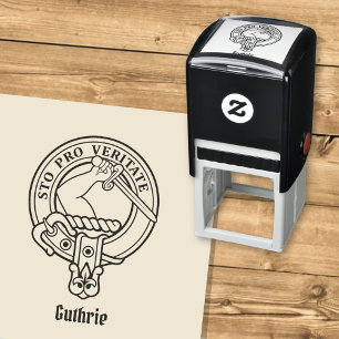 Clan Guthrie Crest Self-inking Stamp