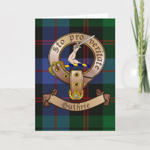 Clan Guthrie Notecards