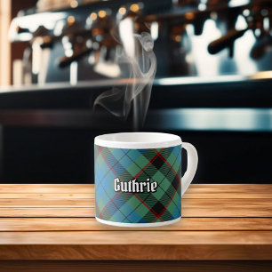 Clan Guthrie Tartan Espresso Cup