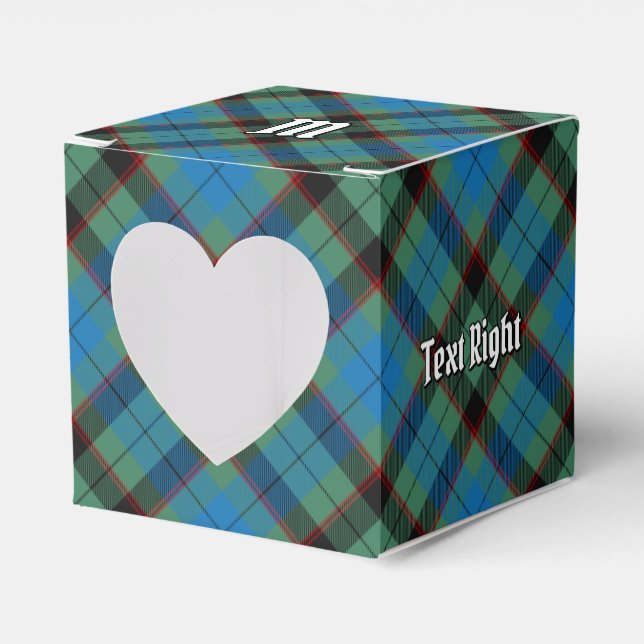 Clan Guthrie Tartan Favour Box (Front Side)