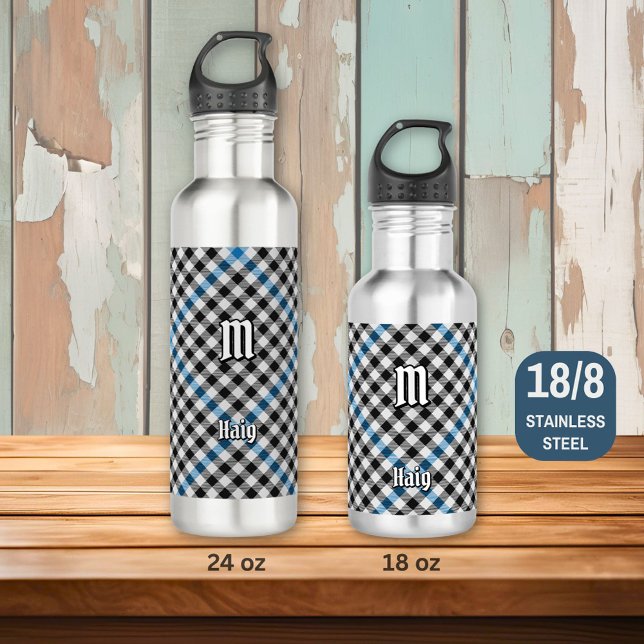 Clan Haig Check Tartan 710 Ml Water Bottle (Creator Uploaded)