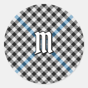 Clan Haig Check Tartan Classic Round Sticker
