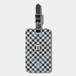 Clan Haig Check Tartan Luggage Tag