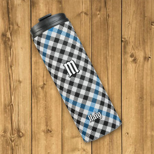 Clan Haig Check Tartan Thermal Tumbler