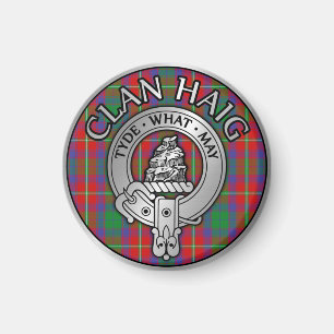 Clan Haig Crest & Tartan Magnet