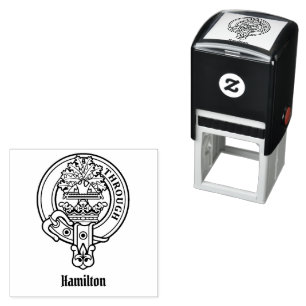 Clan Hamilton Crest Self-inking Stamp