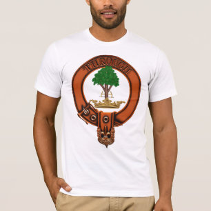 Clan Hamilton Family Crest and Targe T-Shirt