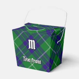 Clan Hamilton Hunting Tartan Favour Box