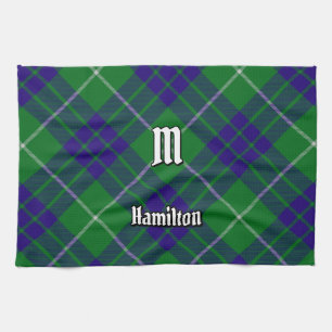Clan Hamilton Hunting Tartan Kitchen Towel