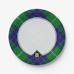 Clan Hamilton Hunting Tartan Paper Plates